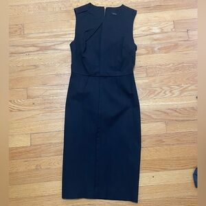 Banana Republic Black Midi Dress
